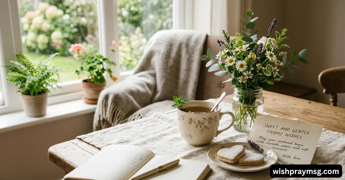 Sweet and Gentle Friday Wishes