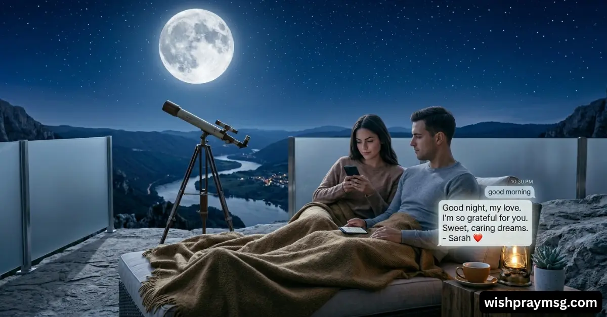 Caring Good Night Messages