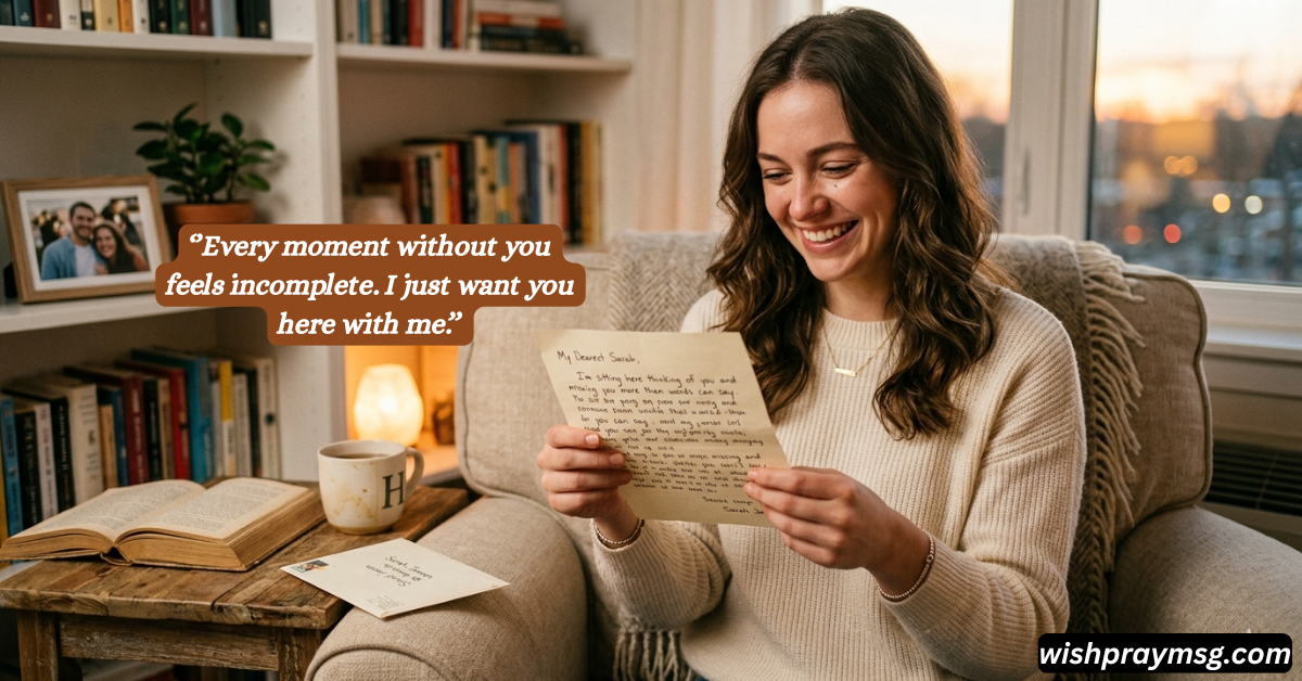 Sweet and Heartfelt I Miss You Messages to Make Her Smile