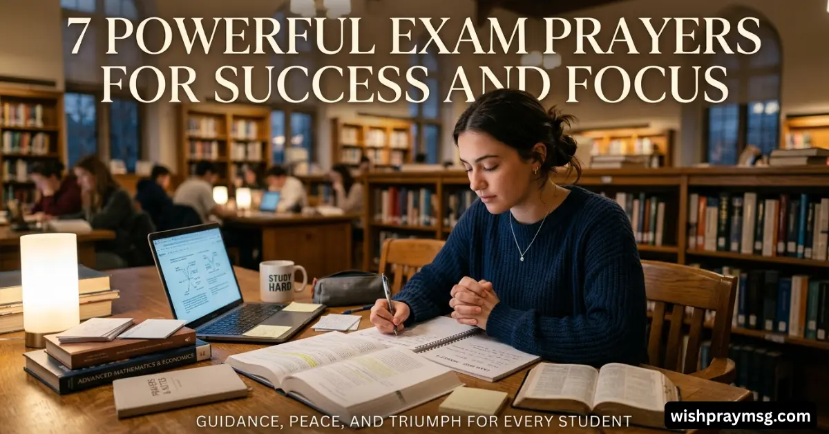 7 Powerful Exam Prayers for Success and Focus