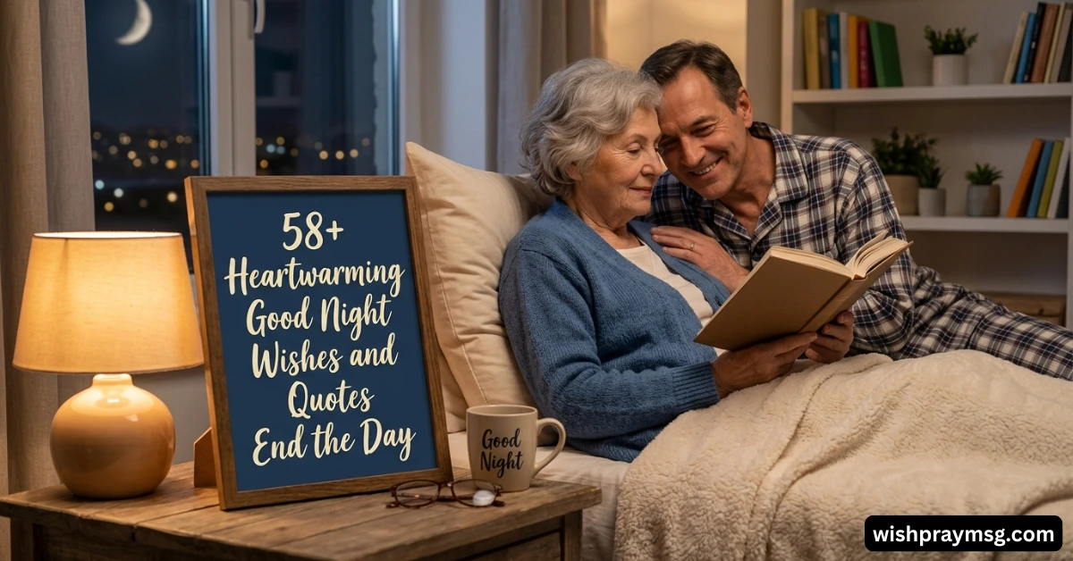 58+ Heartwarming Good Night Wishes and Quotes End the Day