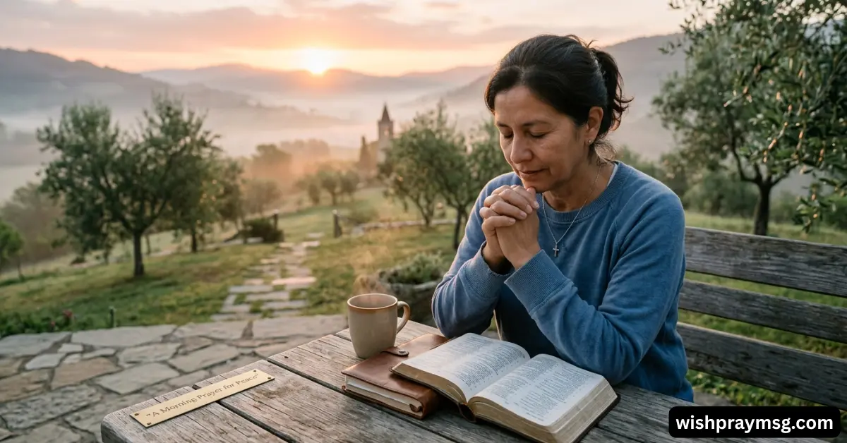 Good Morning Prayers for Peace