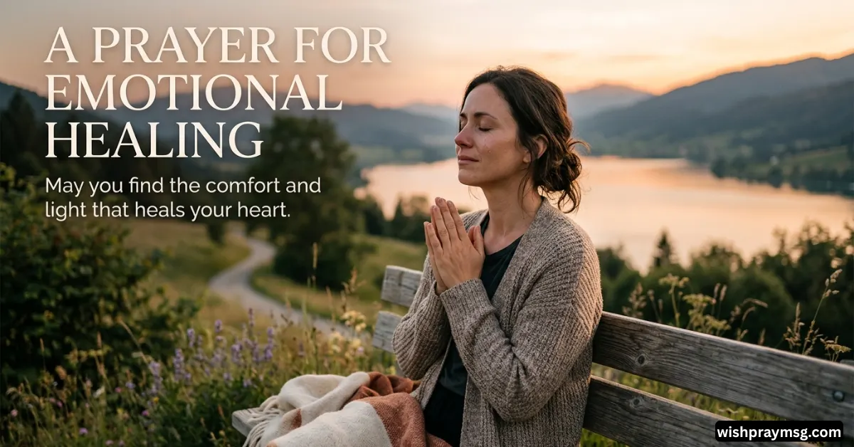 A Prayer for Emotional Healing