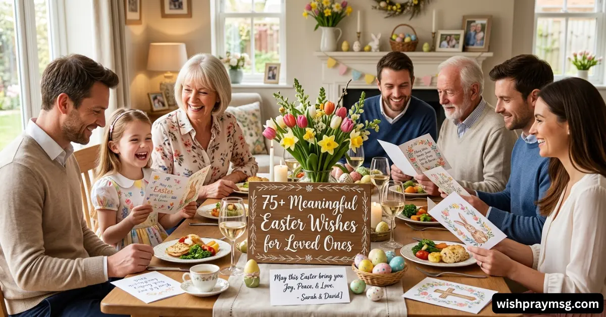 75+ Meaningful Easter Wishes for Loved Ones