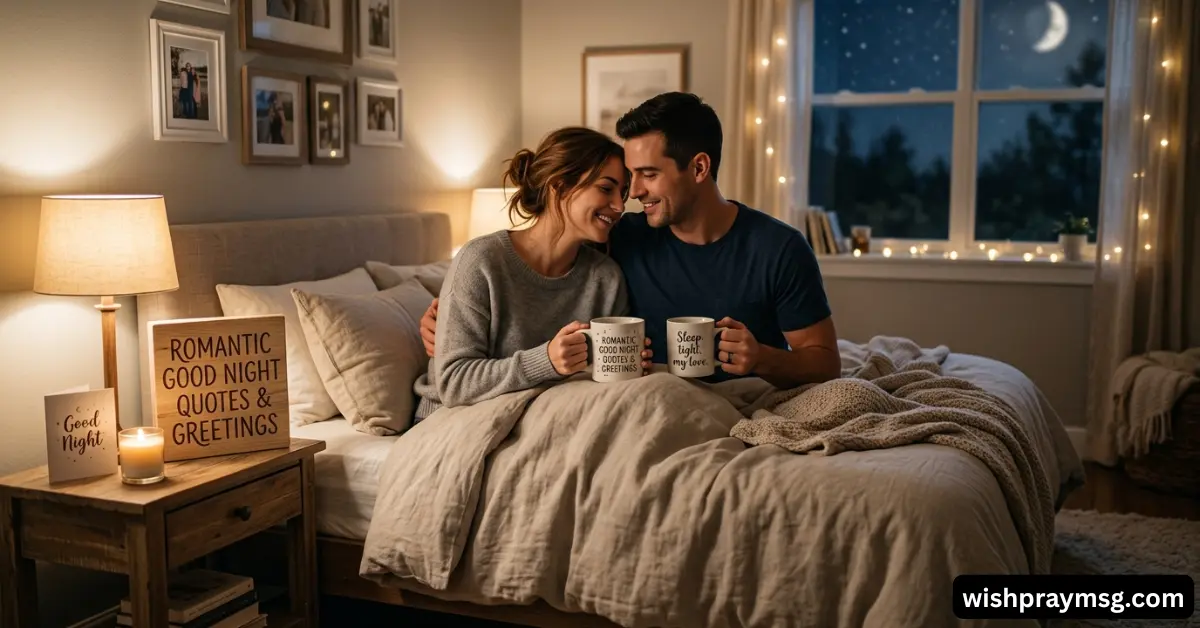 Romantic Good Night Quotes and Greetings