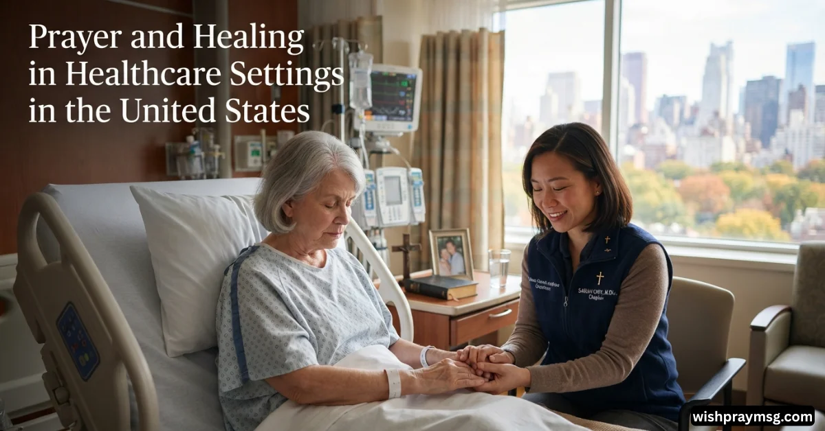 Prayer and Healing in Healthcare Settings in the United States