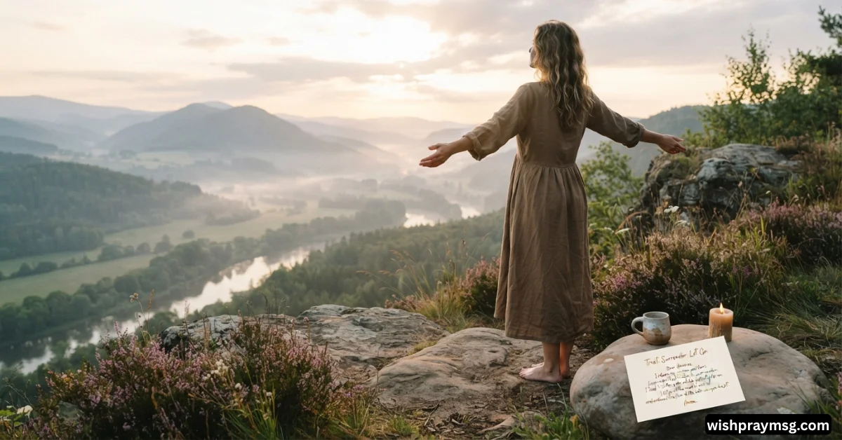 Prayers for Trust, Surrender, and Letting Go