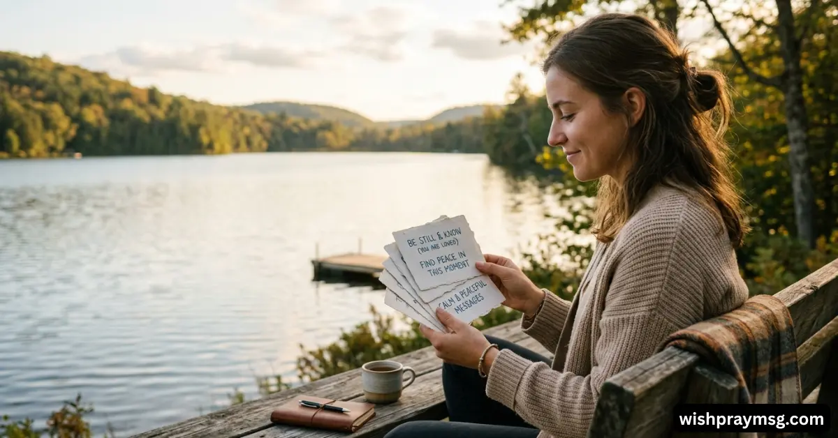 Calm and Peaceful Messages