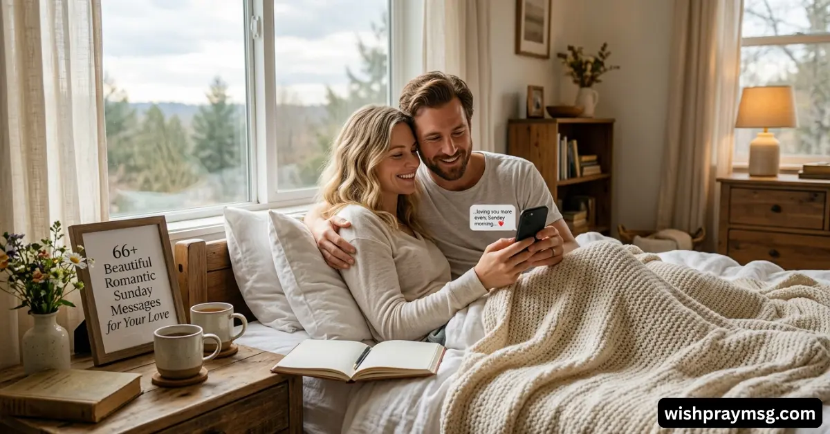 66+ Beautiful Romantic Sunday Messages for Your Love