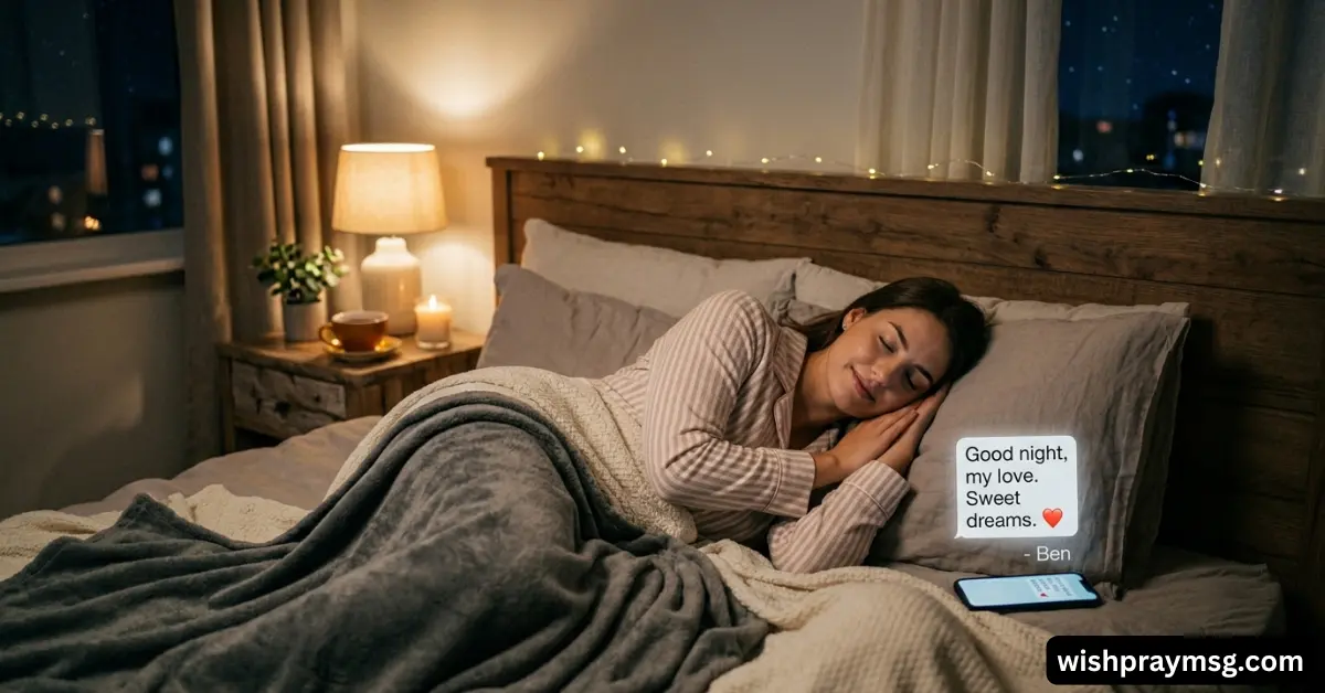 Romantic Good Night Messages for Loved Ones