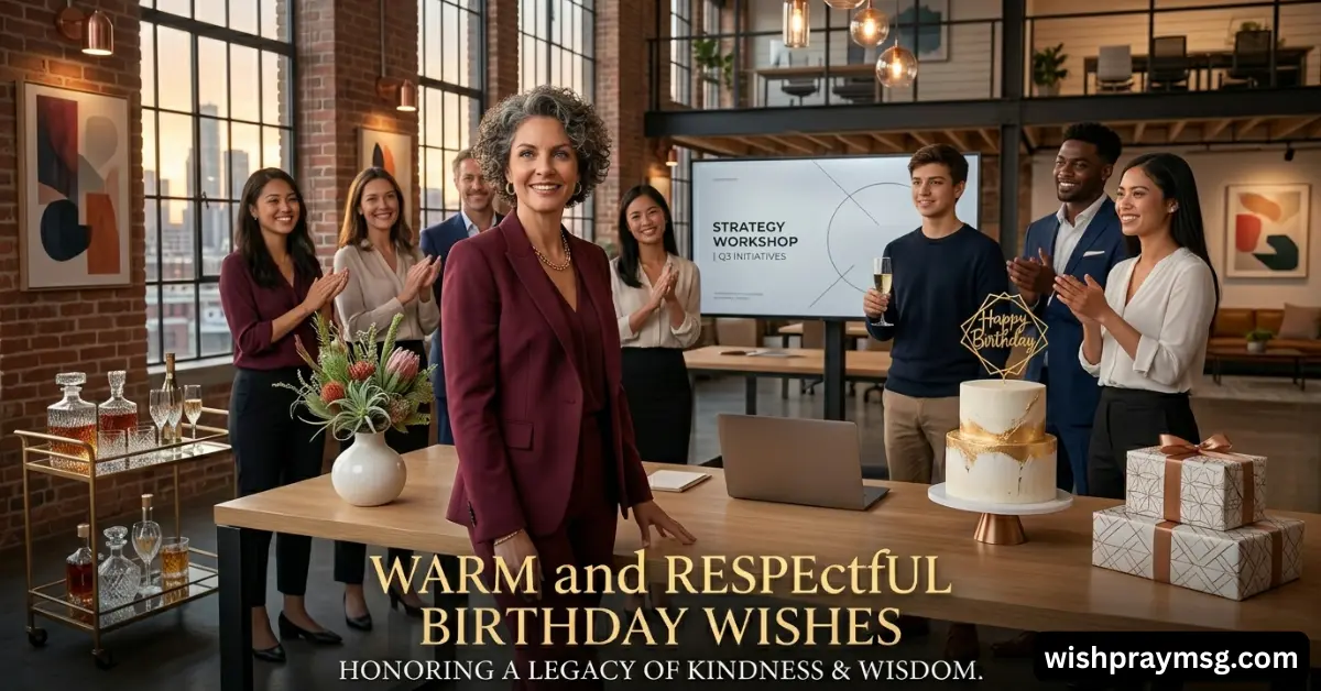 Warm and Respectful Birthday Wishes