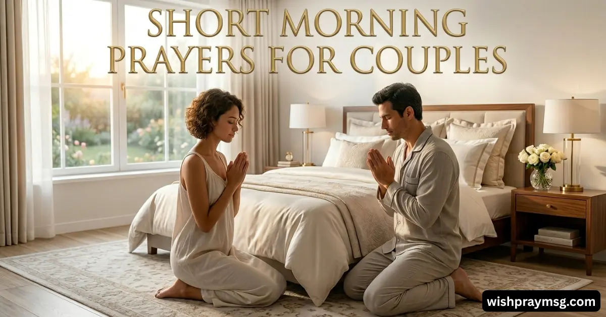 Short Morning Prayers for Couples