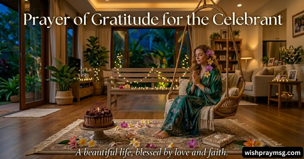 Prayer of Gratitude for the Celebrant