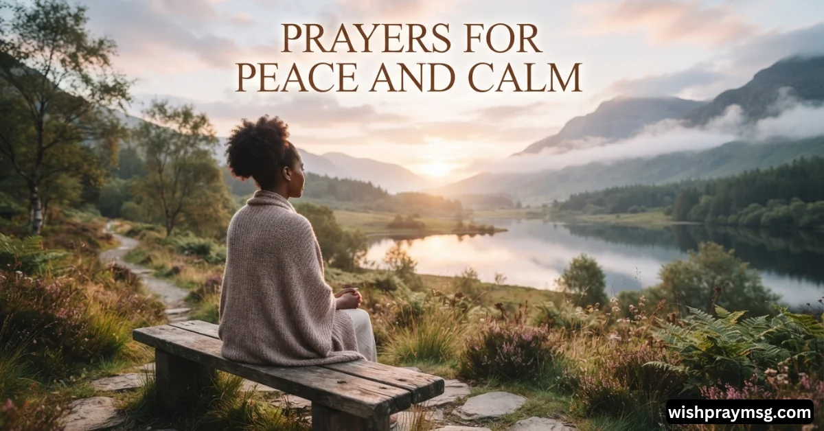 Prayers for Peace and Calm