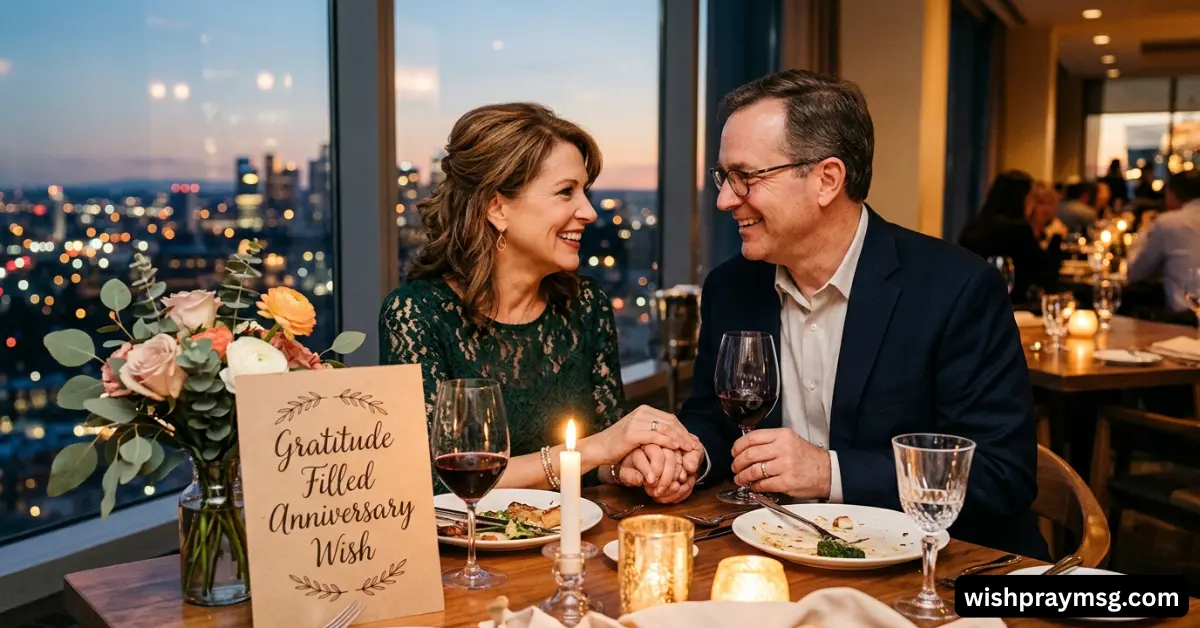 Gratitude Filled Anniversary Wish