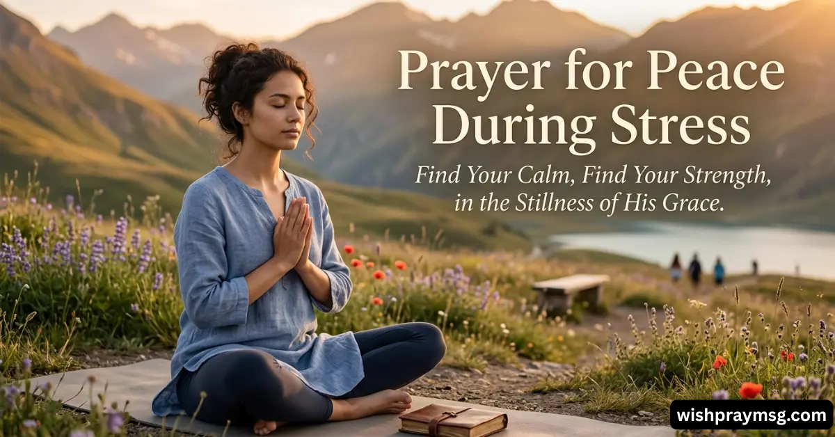 Prayer for Peace During Stress