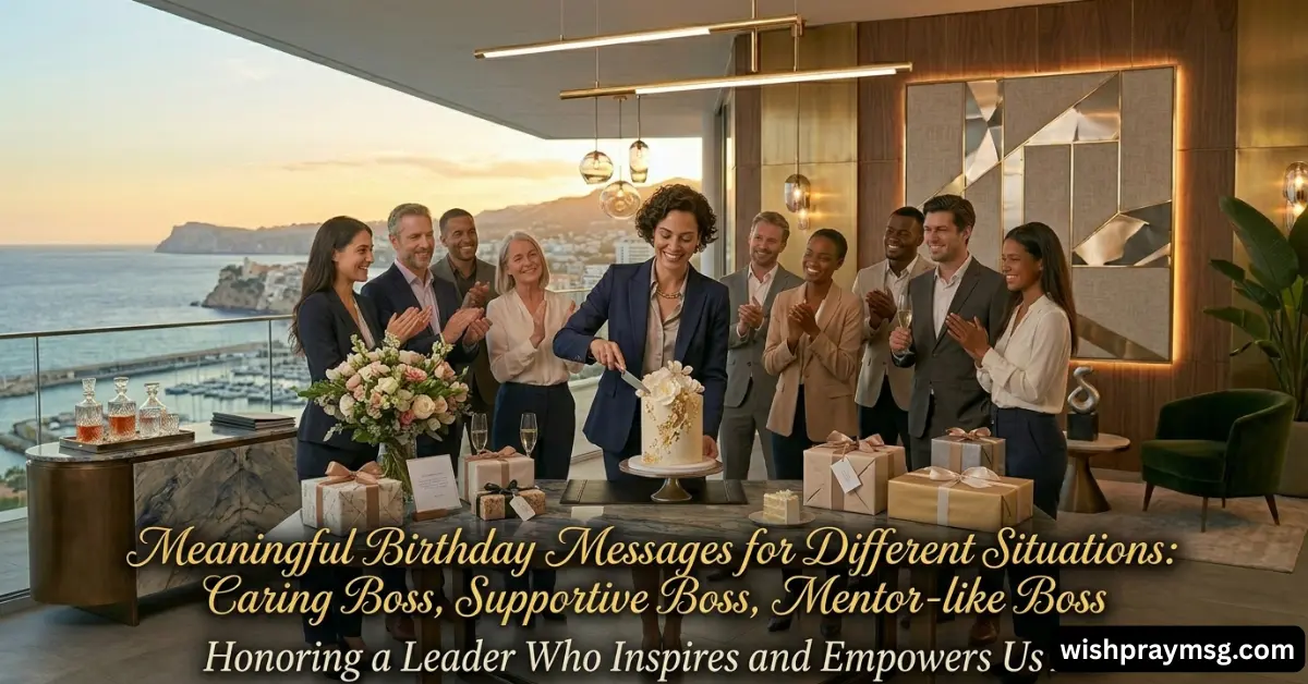 Meaningful Birthday Messages for Different Situations