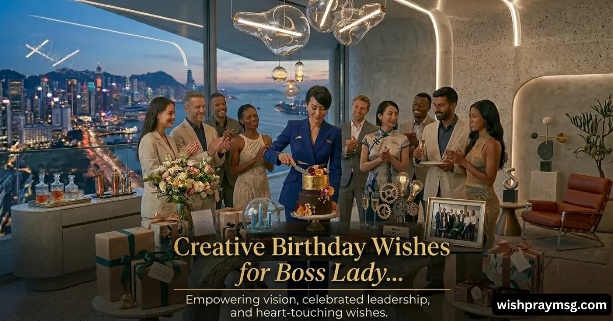 Creative Birthday Wishes for Boss Lady