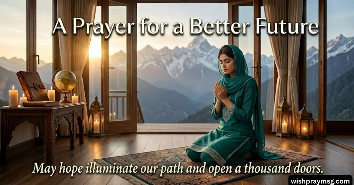 A Prayer for a Better Future
