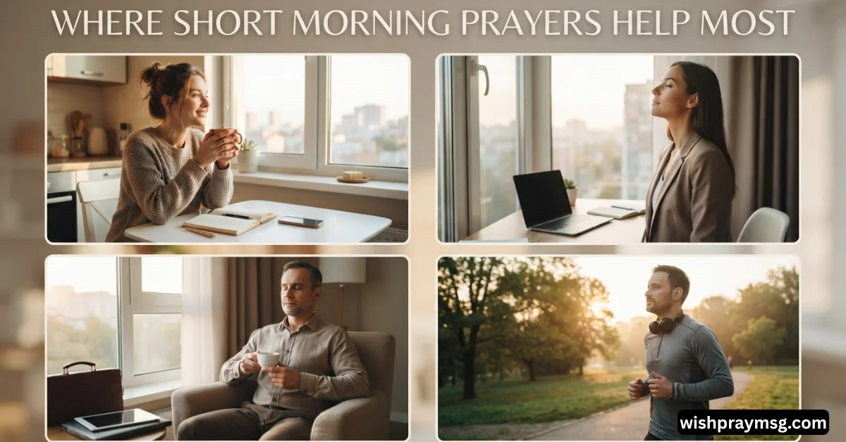 Real-Life Situations Where Short Morning Prayers Help Most