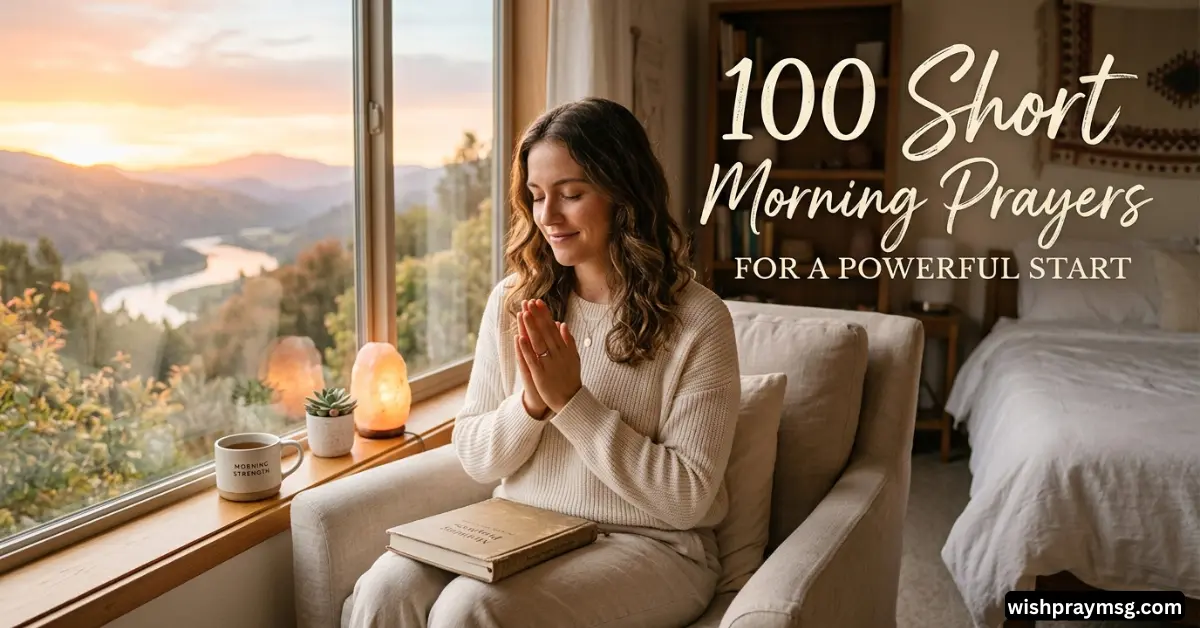100 Short Morning Prayers for a Powerful Start