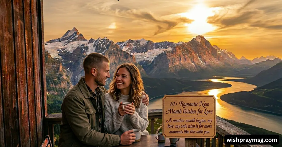 61+ Romantic New Month Wishes for Love