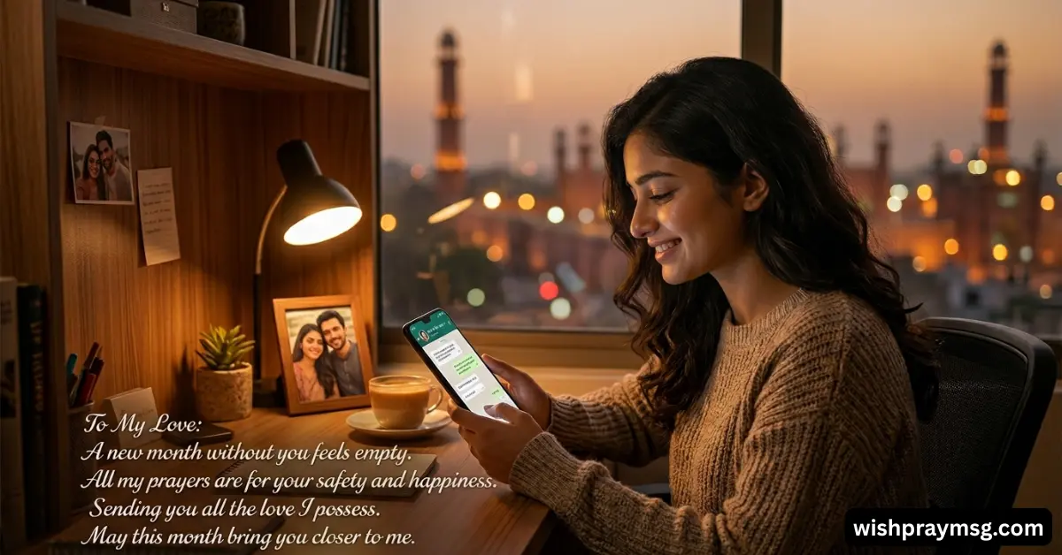 Emotional New Month Wishes for Love