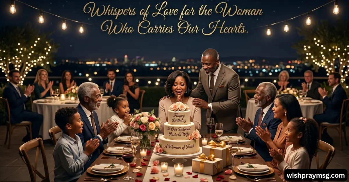 Emotional Birthday Wishes for Pastor Wife