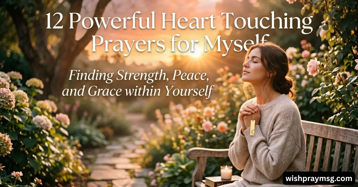 12 Powerful Heart Touching Prayers for Myself