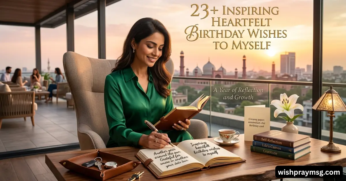 23+ Inspiring Heartfelt Birthday Wishes to Myself