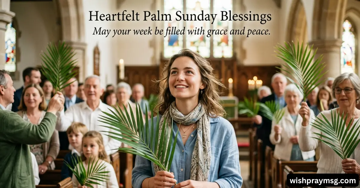 Heartfelt Palm Sunday Blessings