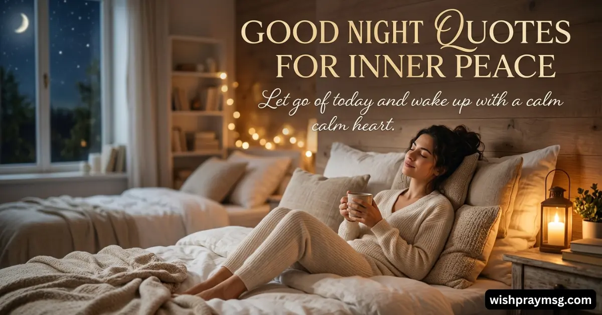 Good Night Quotes for Inner Peace
