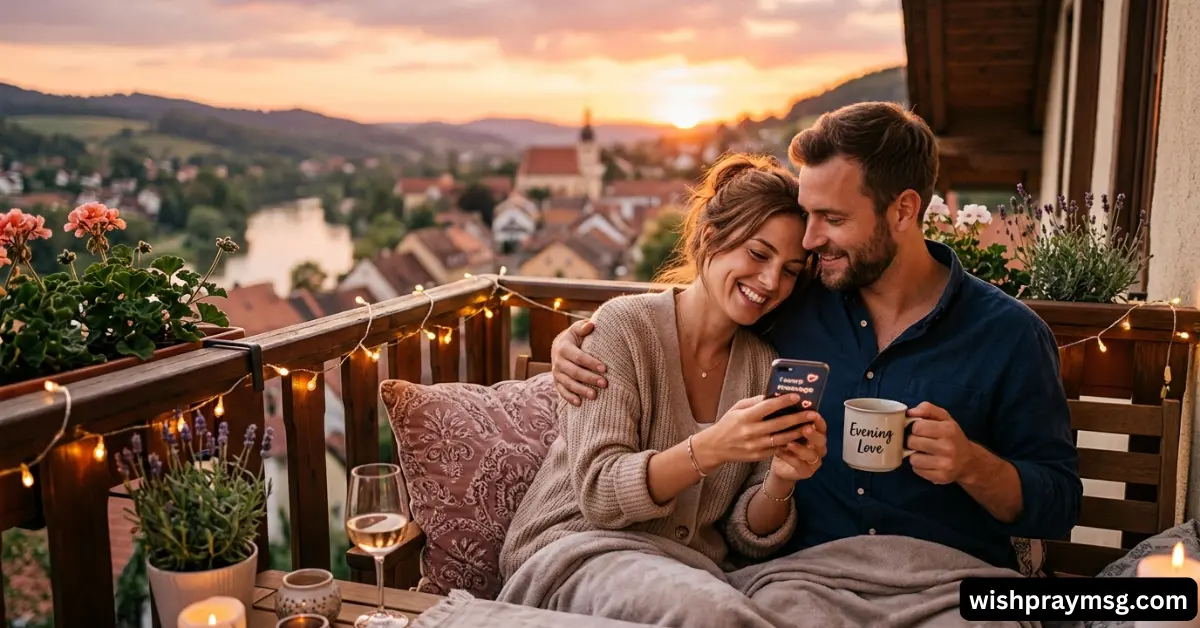 Sweet Good Evening Love Messages