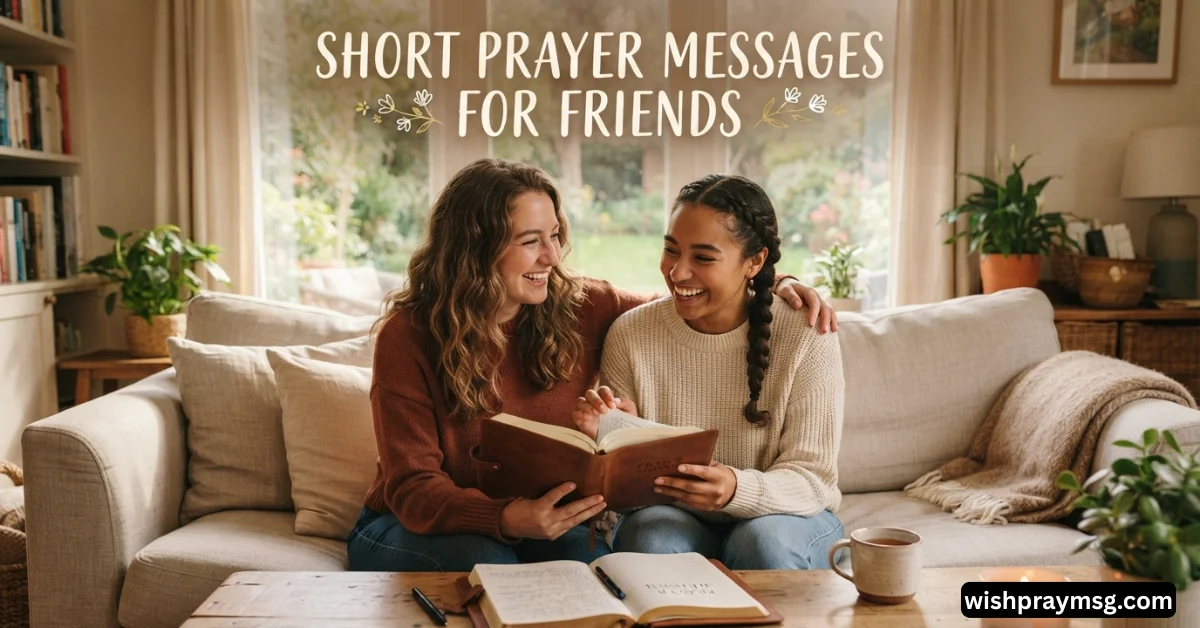 Short Prayer Messages for Friends