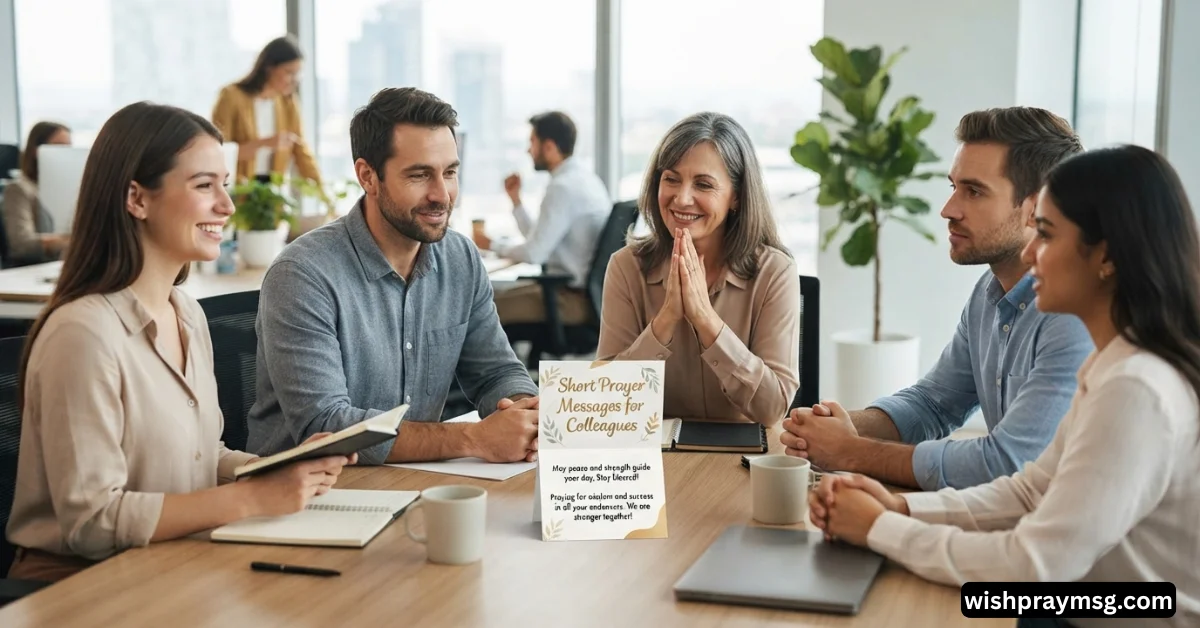 Short Prayer Messages for Colleagues