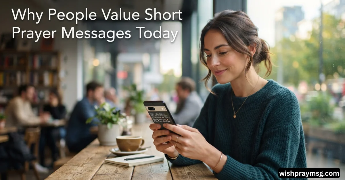Why People Value Short Prayer Messages Today
