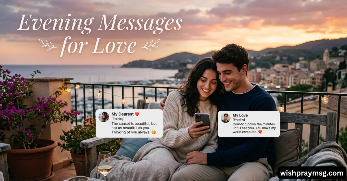 15 Evening Messages for Love