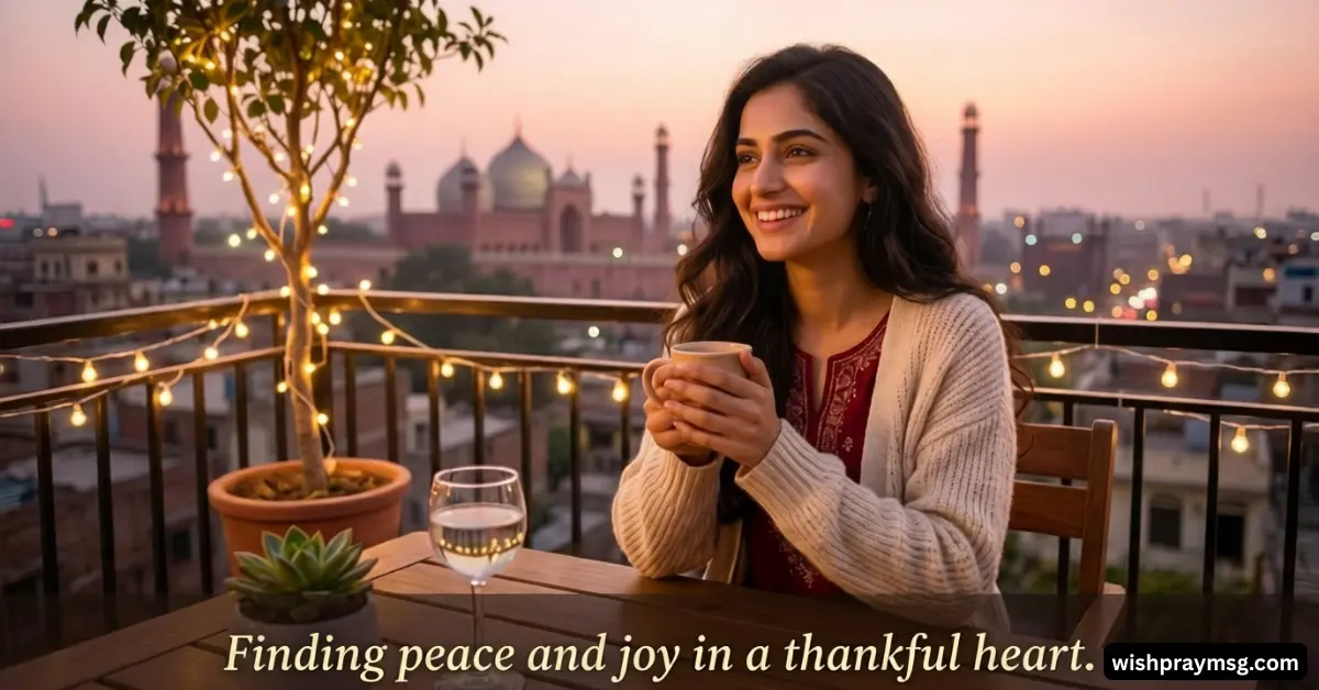 Filled with Gratitude