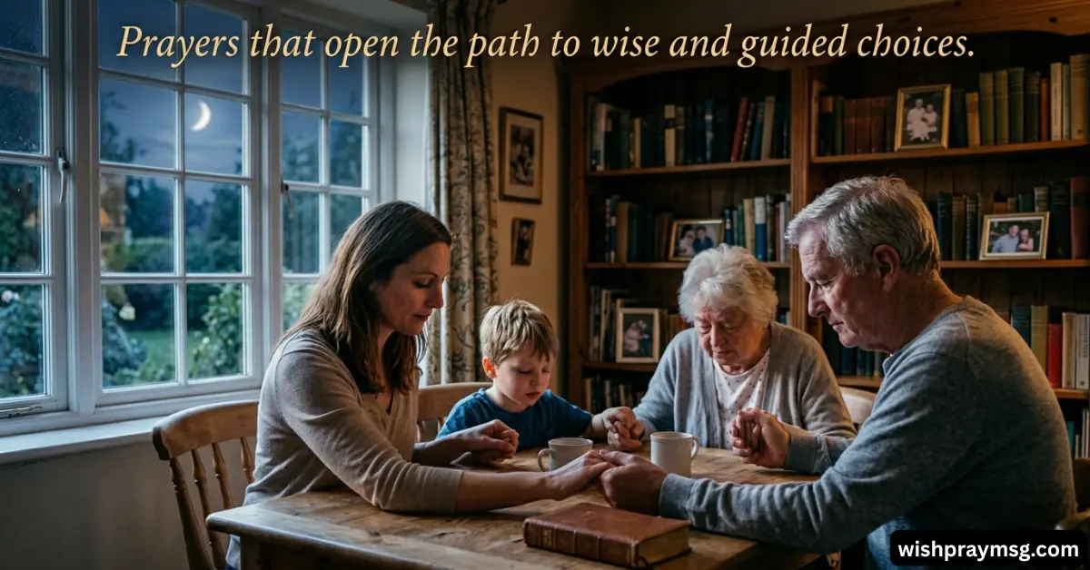Prayers for Wisdom and Guidance