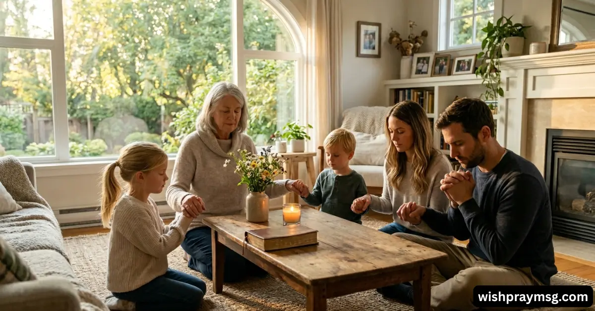 A Morning Prayer for Family and Loved Ones