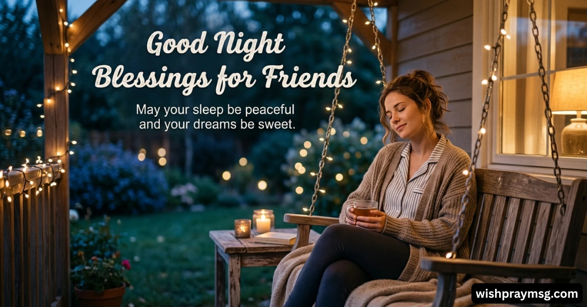 Good Night Blessings for Friends