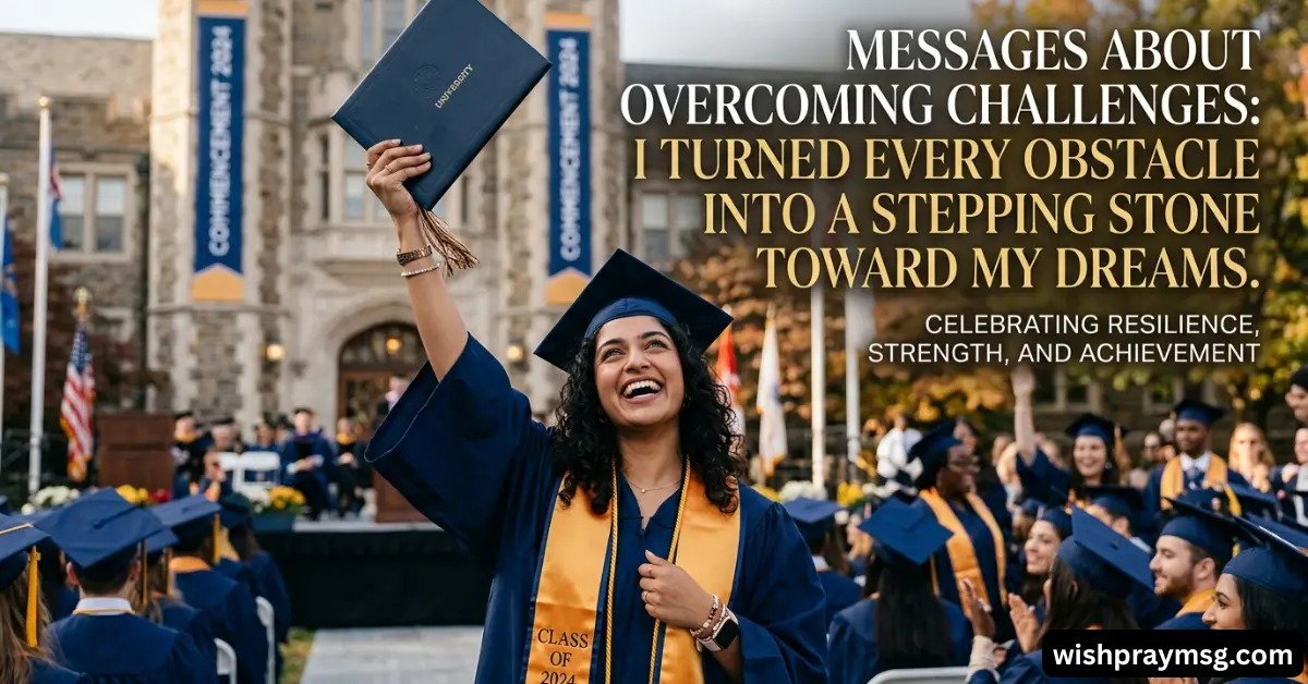 Messages About Overcoming Challenges