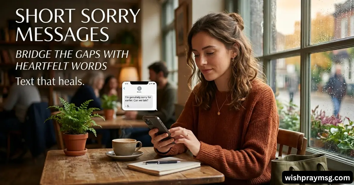Short Sorry Messages