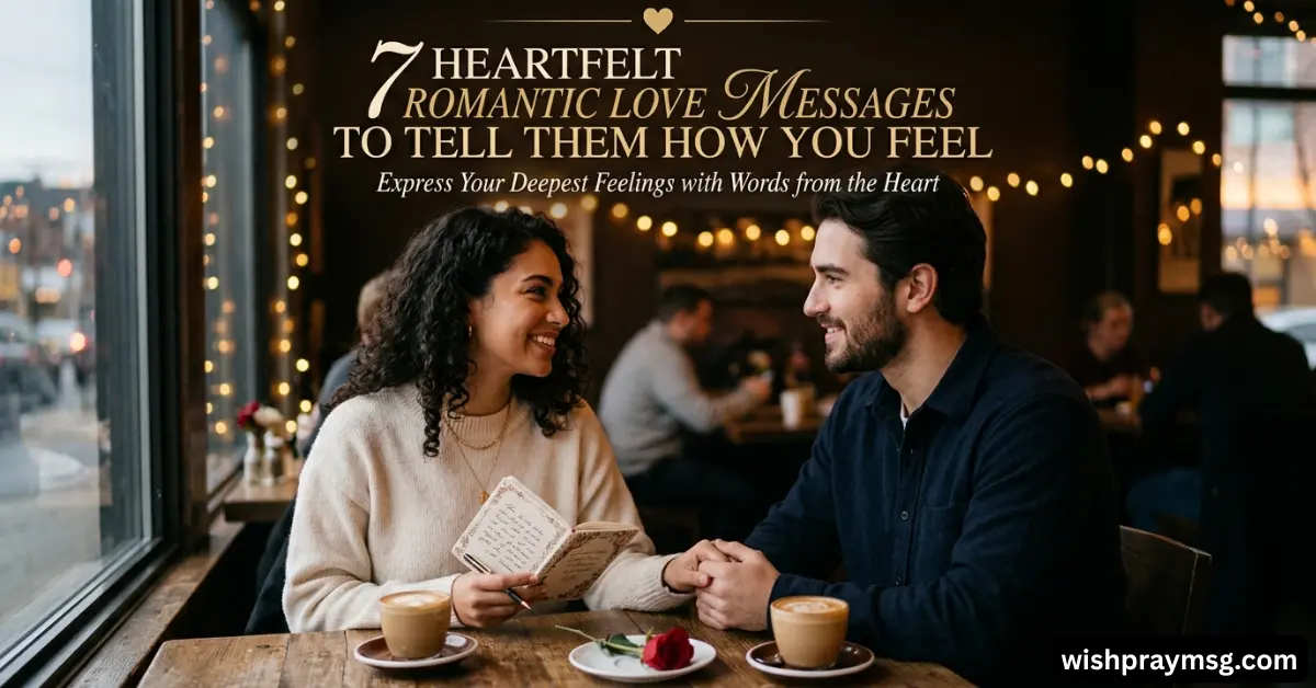 7 Heartfelt Romantic Love Messages to Tell Them How You Feel