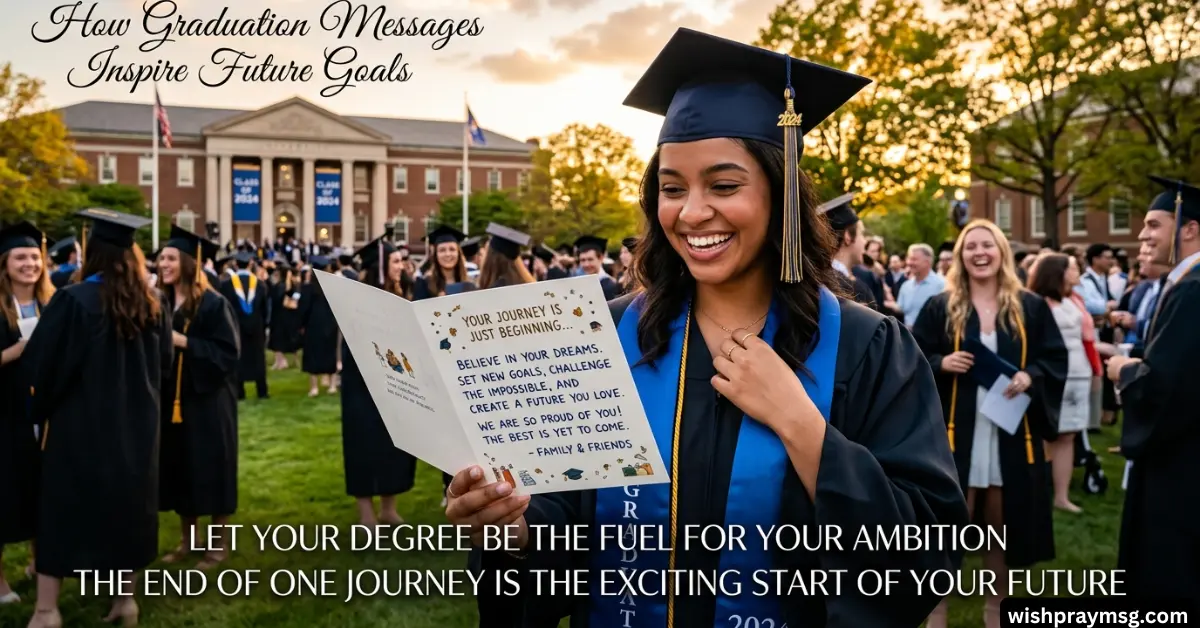 How Graduation Messages Inspire Future Goals