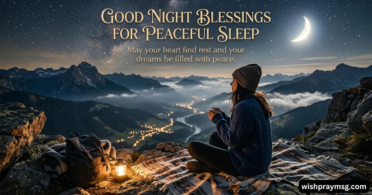 Good Night Blessings for Peaceful Sleep