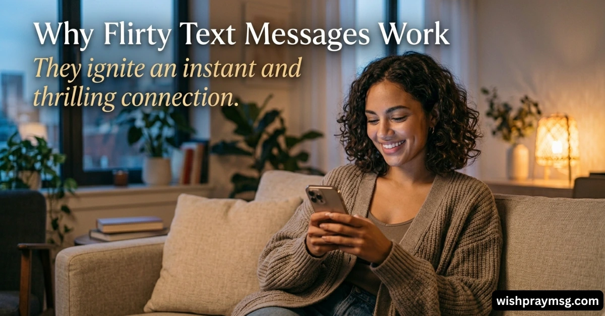 Why Flirty Text Messages Work