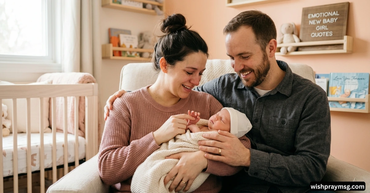 Emotional New Baby Girl Quotes