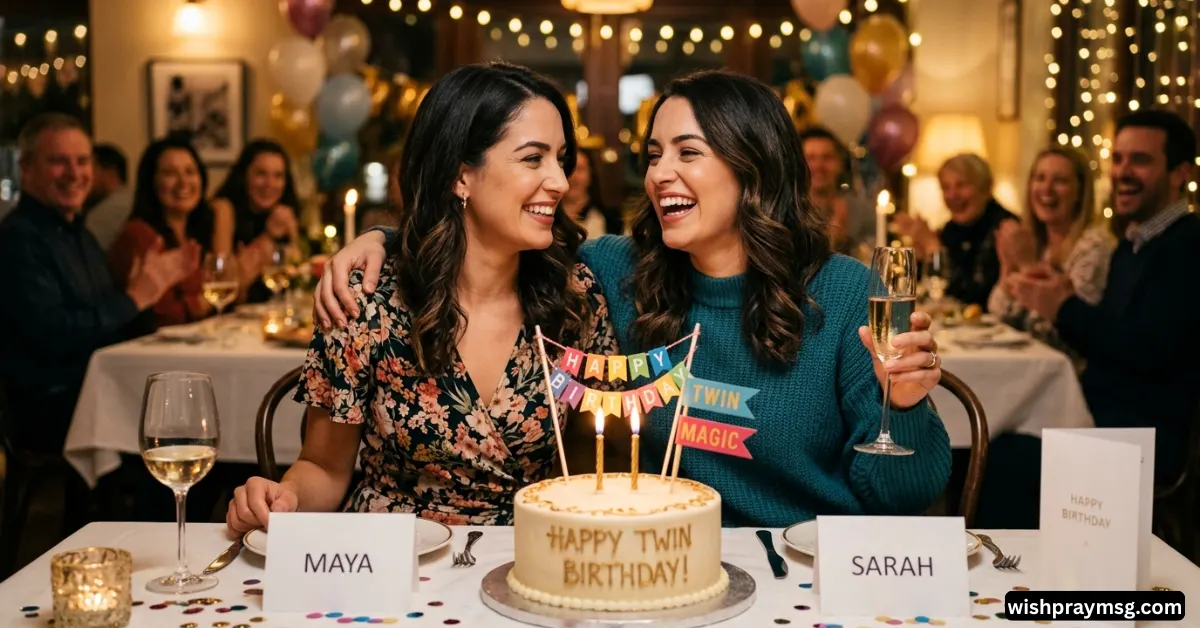 Why twin birthdays feel extra special