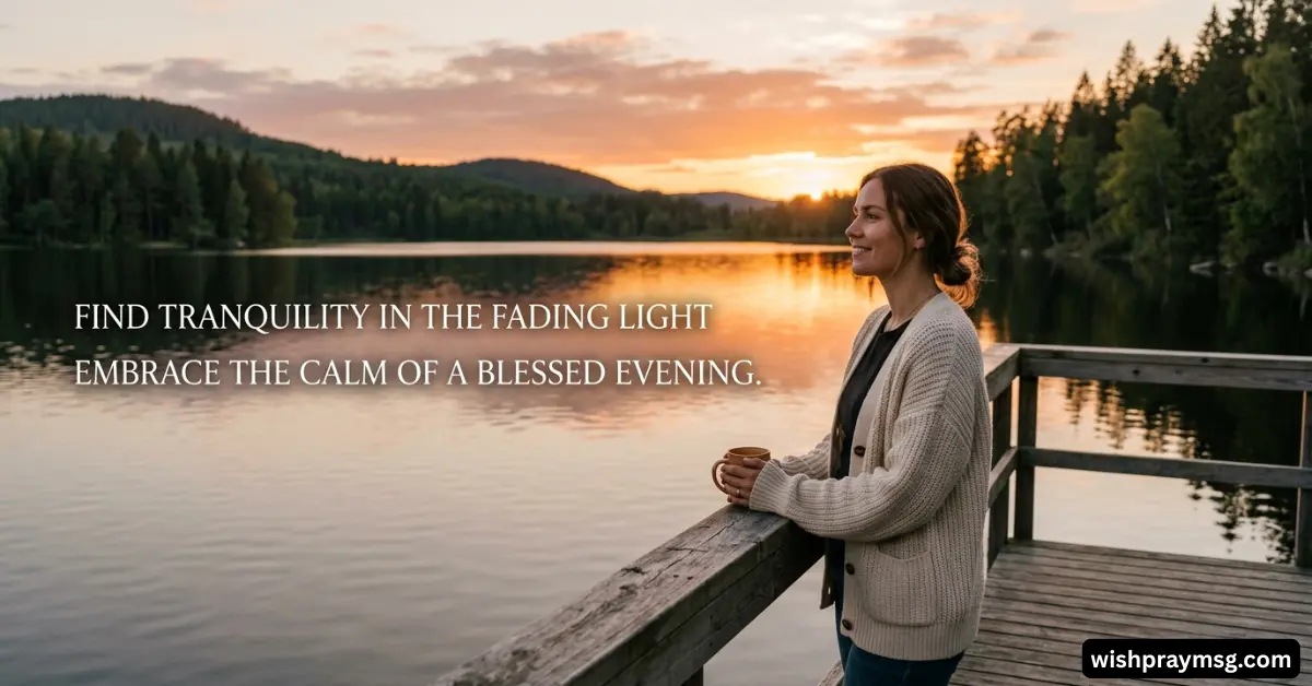 Peaceful Evening Quotes